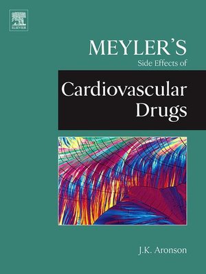 cover image of Meyler's Side Effects of Cardiovascular Drugs
